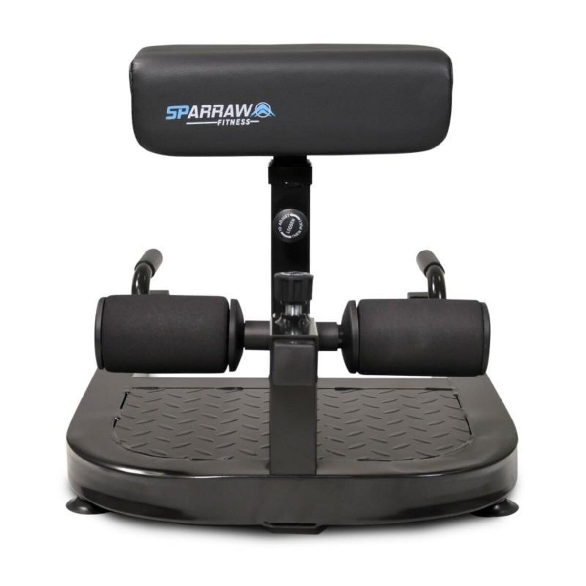 SPARRAW Squat Machine FORTIUS Appareil de musculation multifonction 84 x 48 x 73 cm - 2 Dossiers interchangeables et réglables