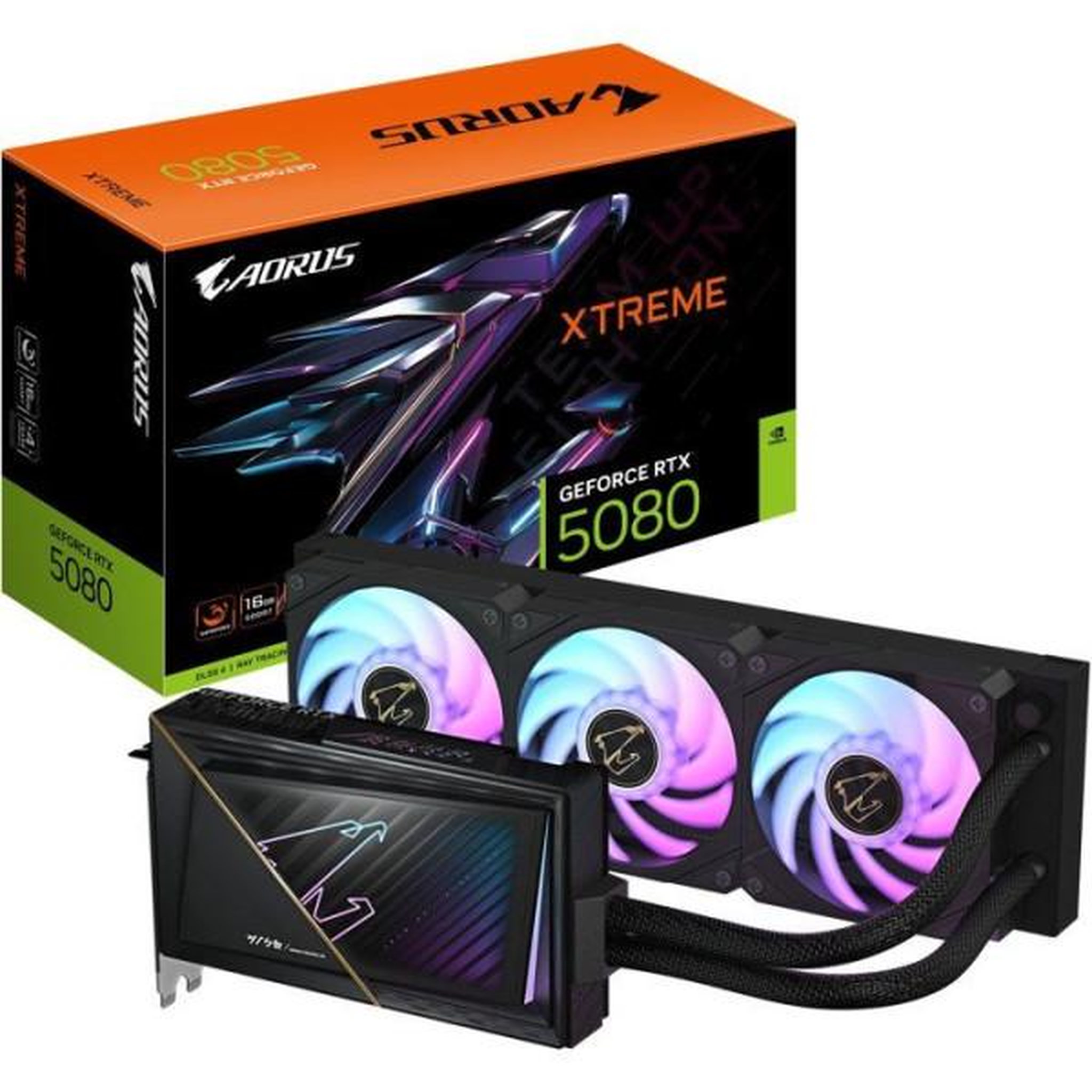 Gigabyte GIGABYTE - AORUSX - Carte graphique - NVIDIA RTX 5080 W - 16 Go