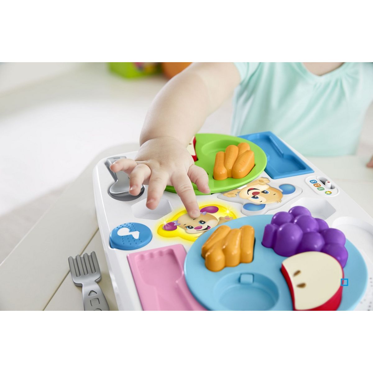 Fisher price Table petit déjeuner interactive Puppy - Dès 12 mois 
