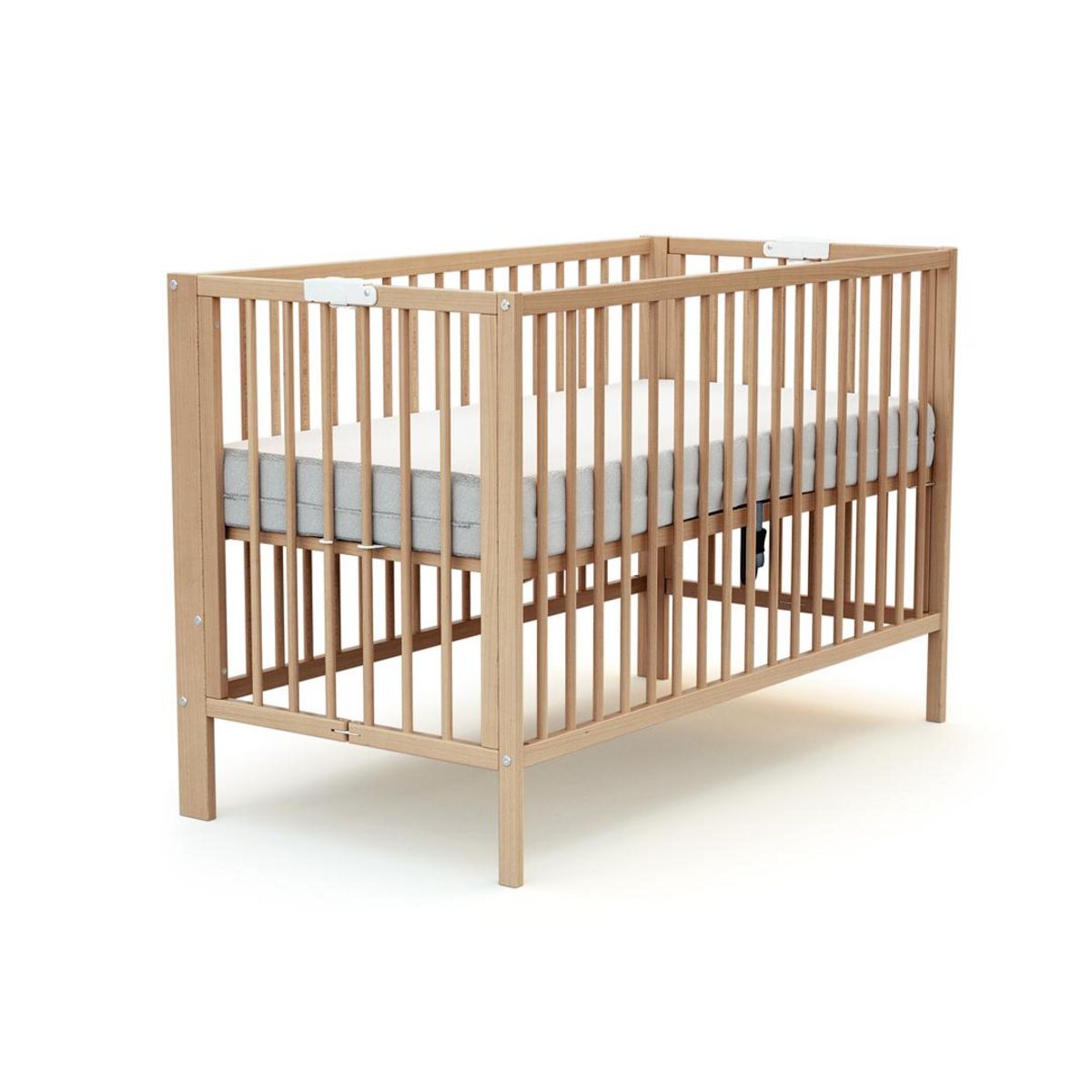 AT4 Lit bébé pliant ESSENTIEL en bois