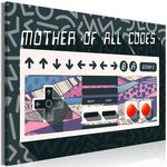 Paris Prix Tableau Imprimé  Mother of All Codes Wide. Coloris disponibles : Multicolore