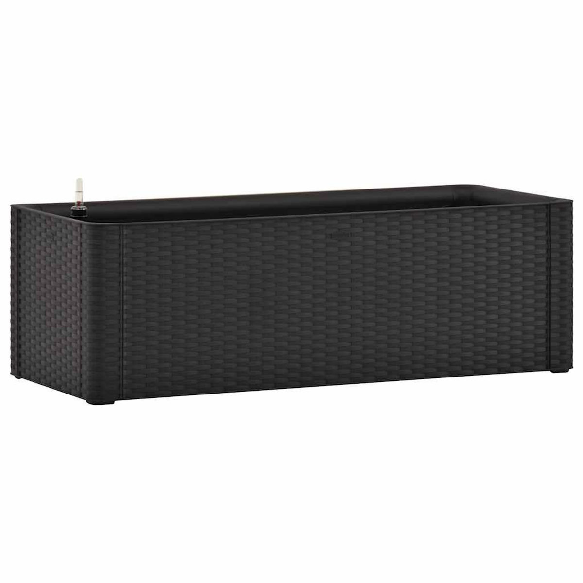 VIDAXL Lit sureleve de jardin systeme arrosage Anthracite 100x43x33 cm