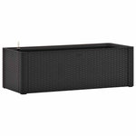 VIDAXL Lit sureleve de jardin systeme arrosage Anthracite 100x43x33 cm