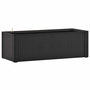 Voir la diapositive 1 : VIDAXL Lit sureleve de jardin systeme arrosage Anthracite 100x43x33 cm