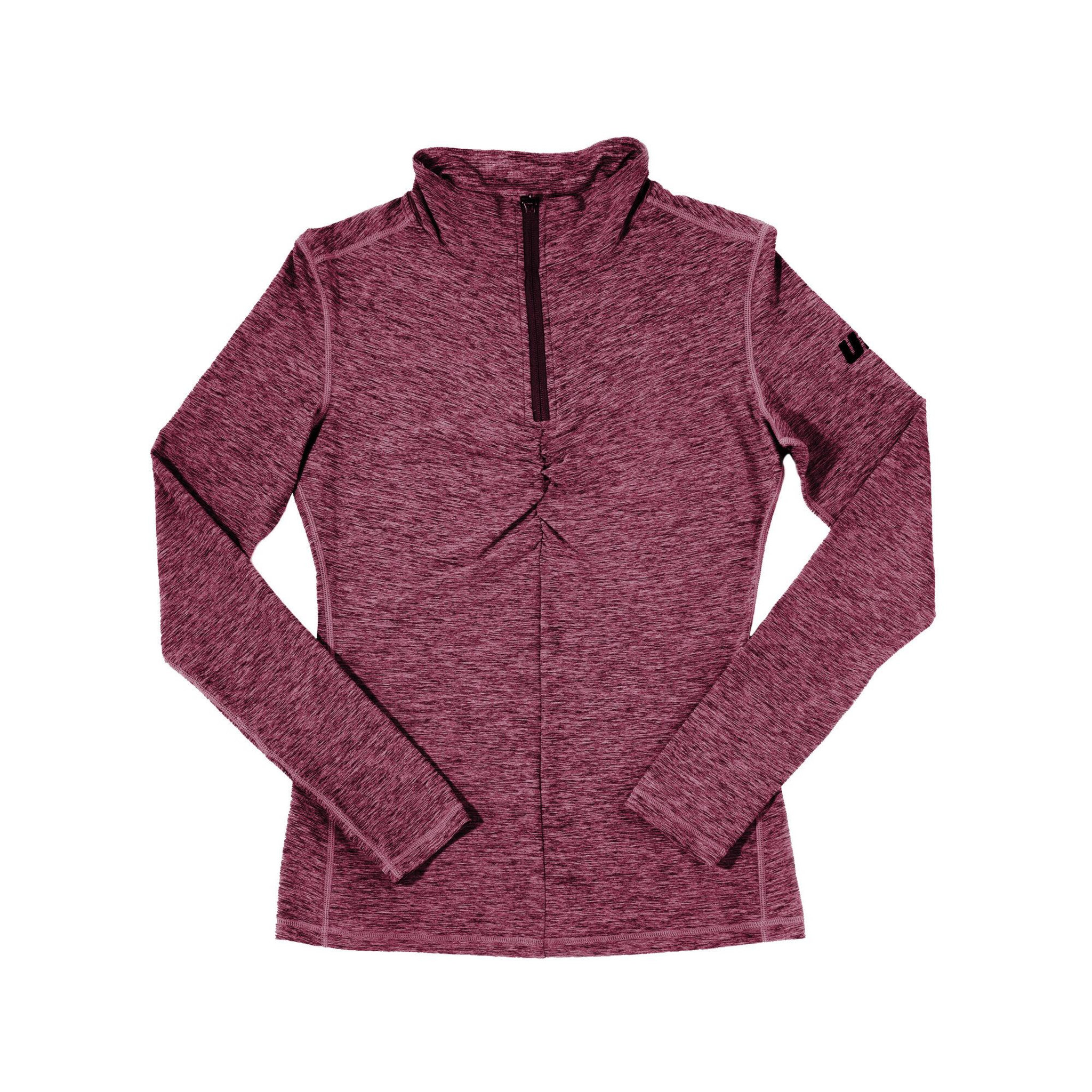 Voir la diapositive 1 : UFC Pullover avec zip de sport et de fitness - Femme - UFC - Violet - Taille M