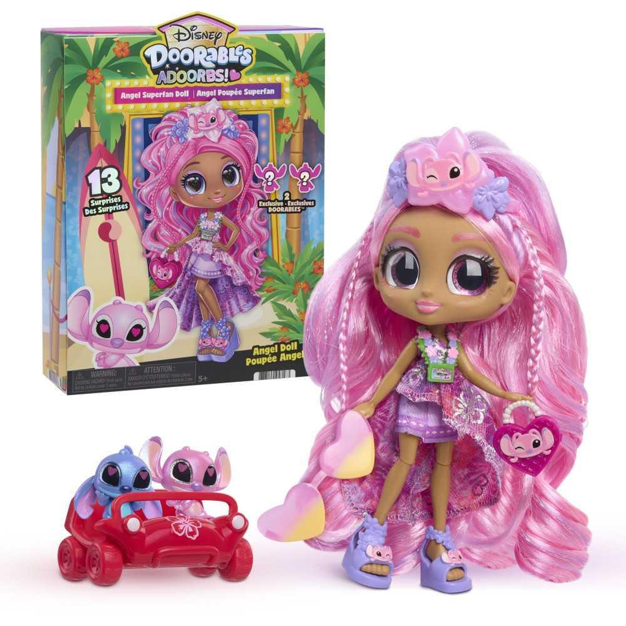 Voir la diapositive 3 : DISNEY Poupée Adoorbs - DISNEY - Doorables - Angele - Des 5 ans