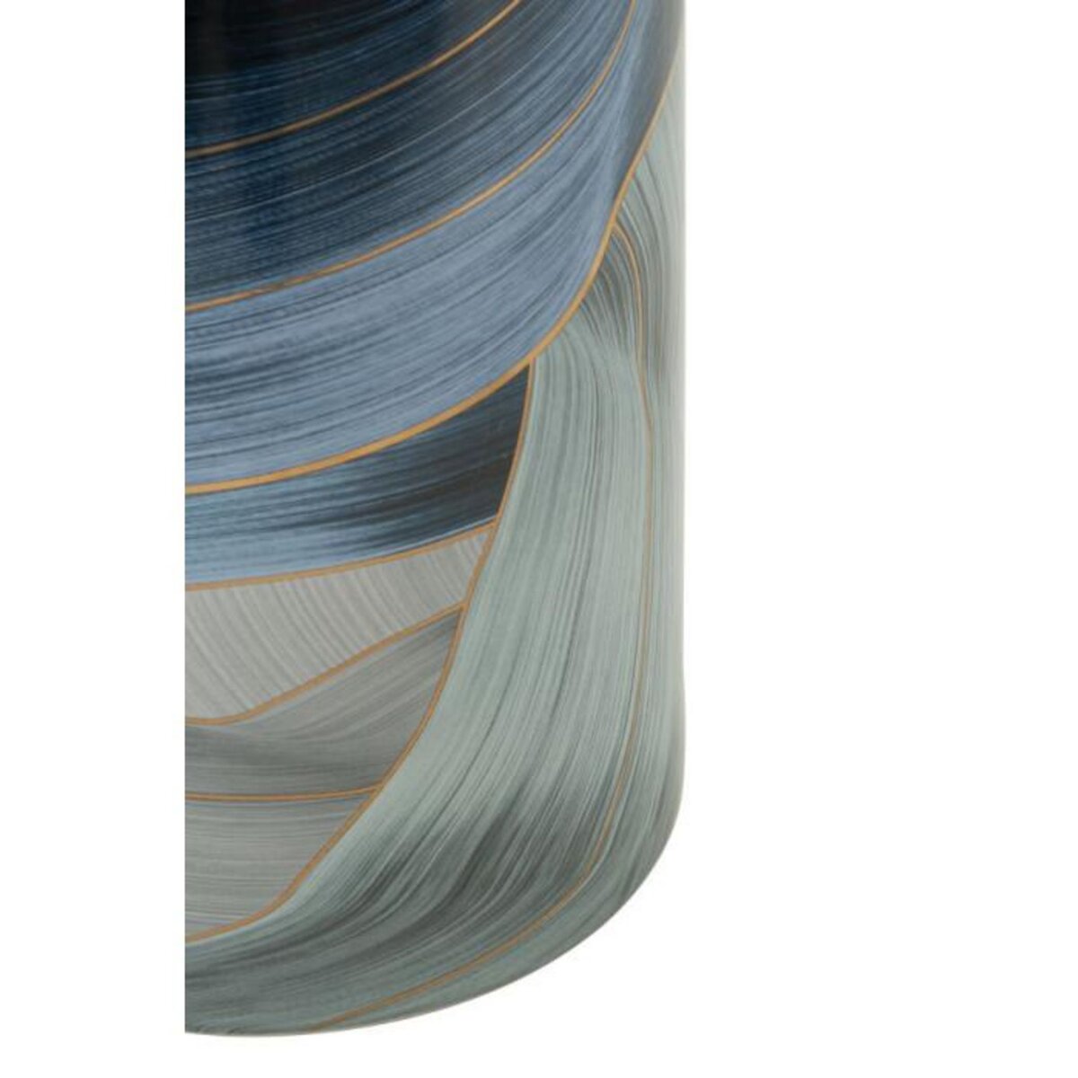 Paris Prix Vase Cylindrique en Céramique  Elegant  24cm Bleu