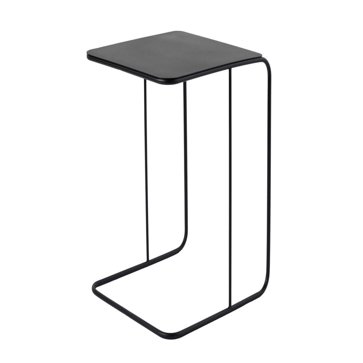 Habitat et Jardin table d'appoint en métal  Poet  47 x 46 x 57 cm - Noir