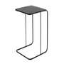 Voir la diapositive 1 : Habitat et Jardin table d'appoint en métal  Poet  47 x 46 x 57 cm - Noir