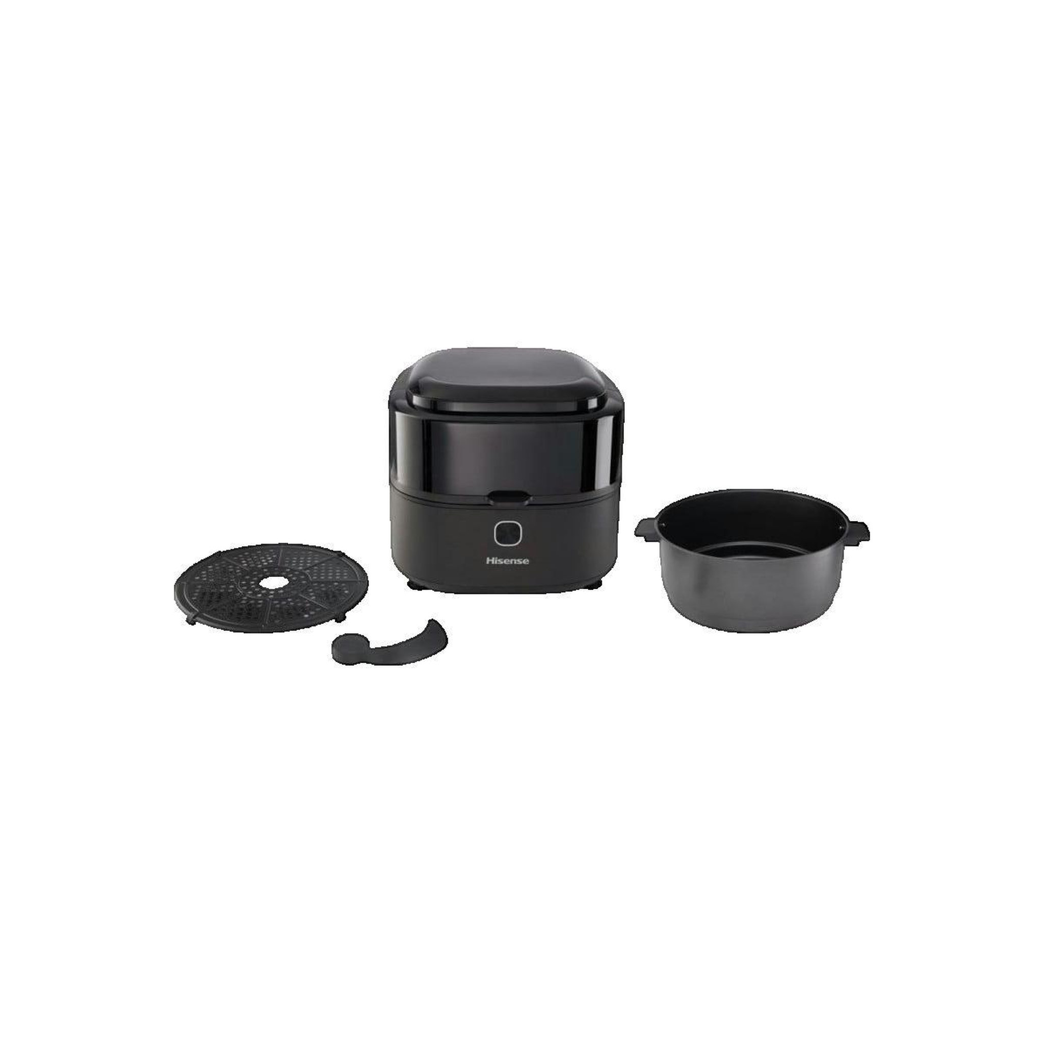 Voir la diapositive 2 : Hisense Friteuse à air Hisense HAF1350DR 6,7 litres