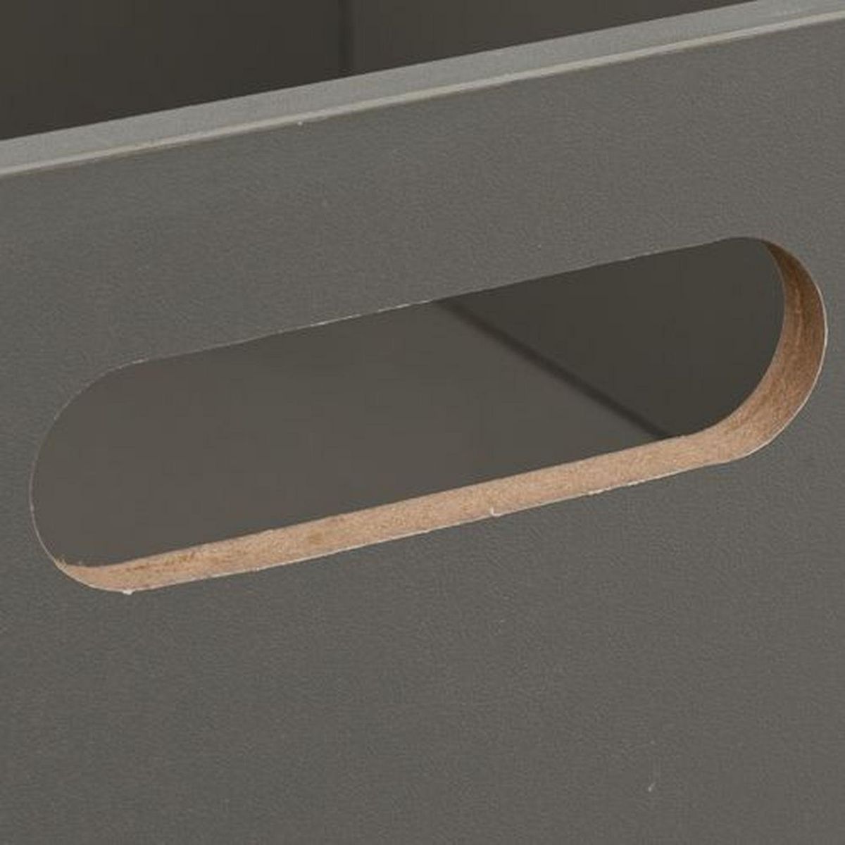 TOILINUX Lot de 6 Boîtes de rangement carrée en MDF