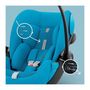 Voir la diapositive 3 : CYBEX CYBEX - Siege auto Gr0+ Cloud G i-Size - Tissu Plus - Beach Blue