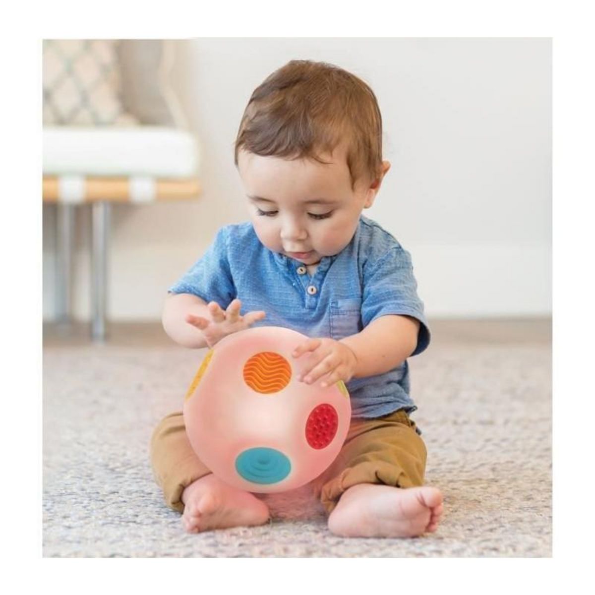 INFANTINO Balle d'éveil - INFANTINO - Senso' Balle Sonore - Multicolore