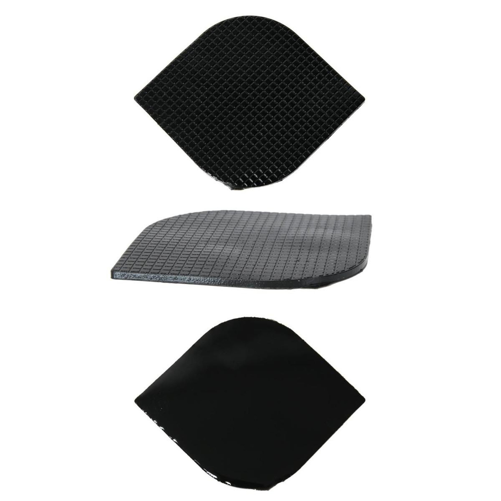 Voir la diapositive 2 : Je cherche une idee Lot de 4 Patins Adhésifs  Antidérapant  8cm Noir