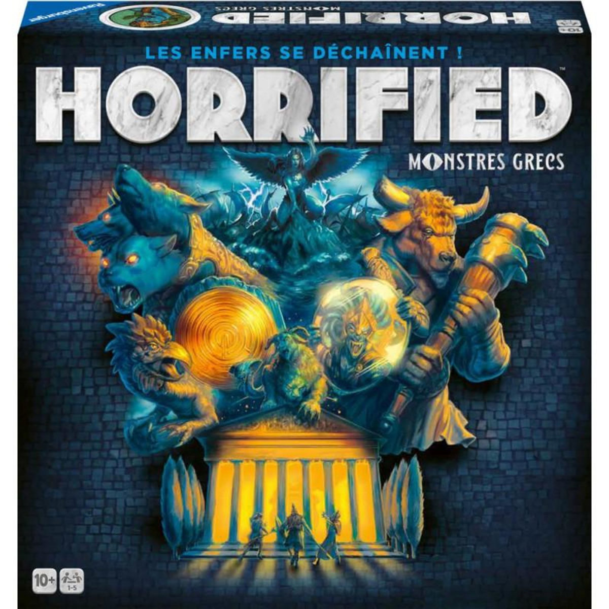 RAVENSBURGER Jeu de stratégie Ravensburger Horrified Monstres Grecs