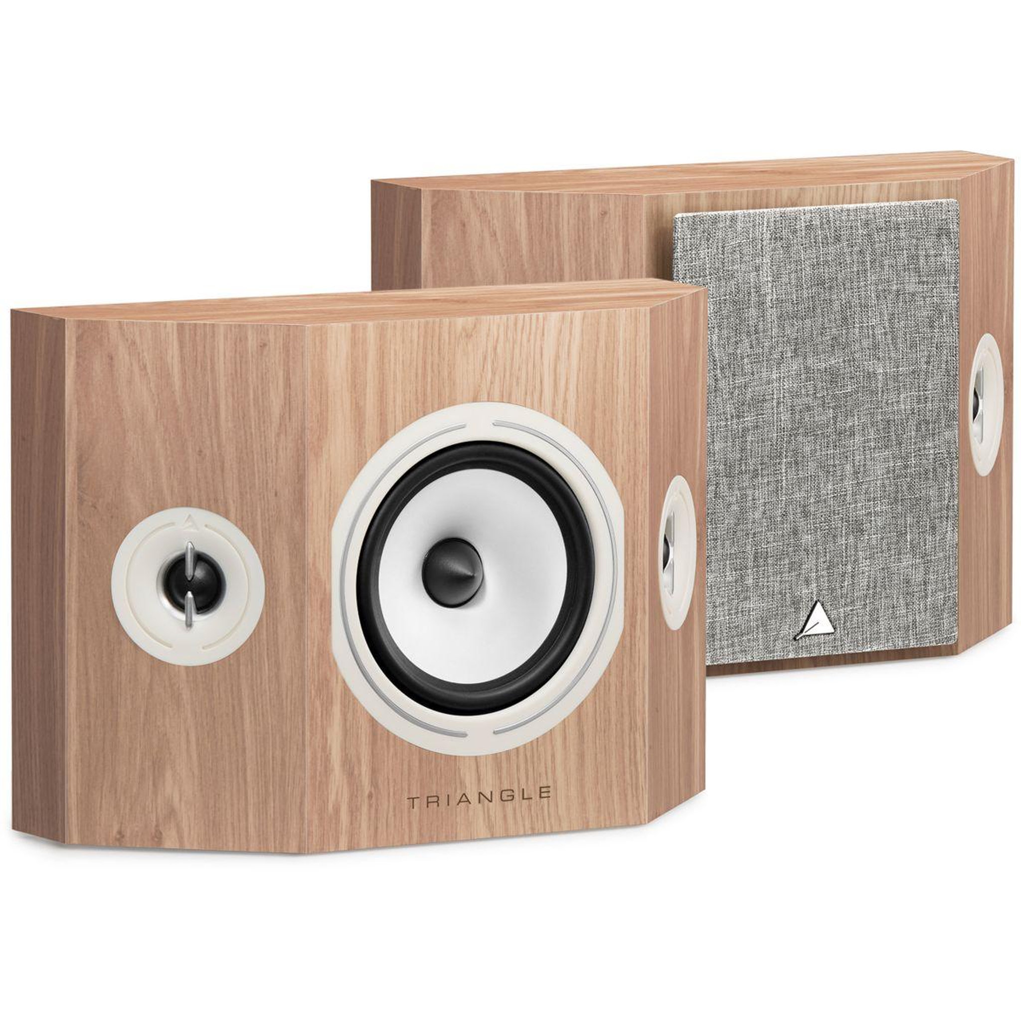 Triangle Enceinte surround borea brs1 chene clair