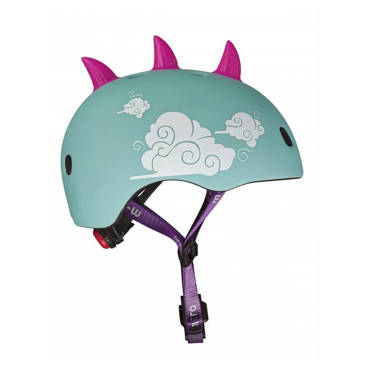Micro Casque velo et trottinette dragon 3D taille S