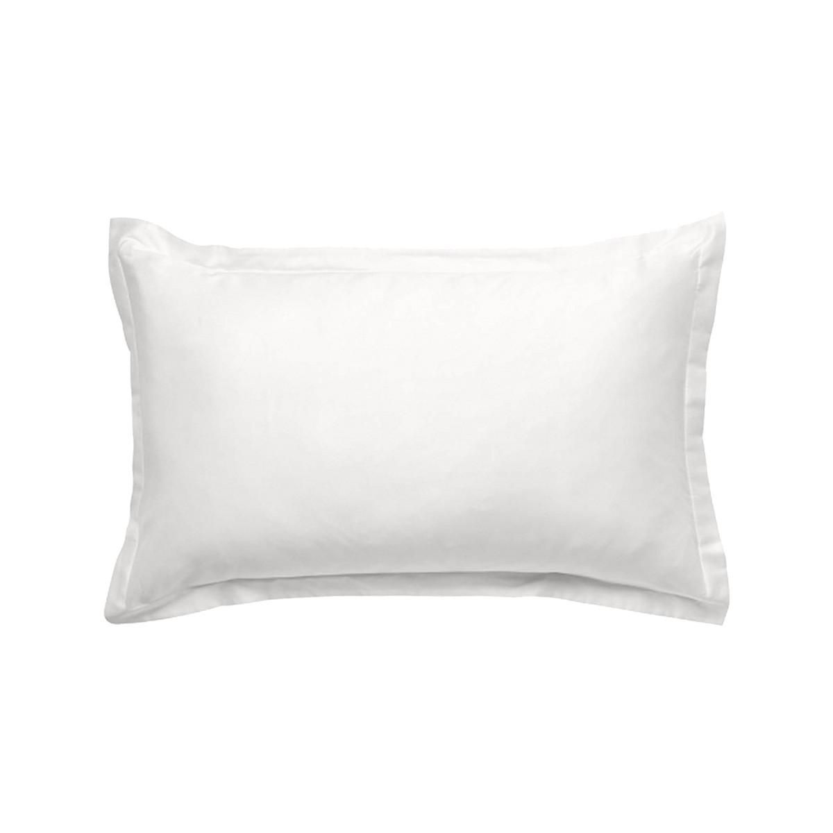 FUTURE HOME Taie d'oreiller en coton 57 fils unie