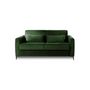 Voir la diapositive 6 : LISA DESIGN Owen - canapé 3 places convertible express couchage quotidien 140 cm matelas 12 cm en velours