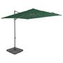 Voir la diapositive 1 : VIDAXL Parasol de jardin avec base portable vert