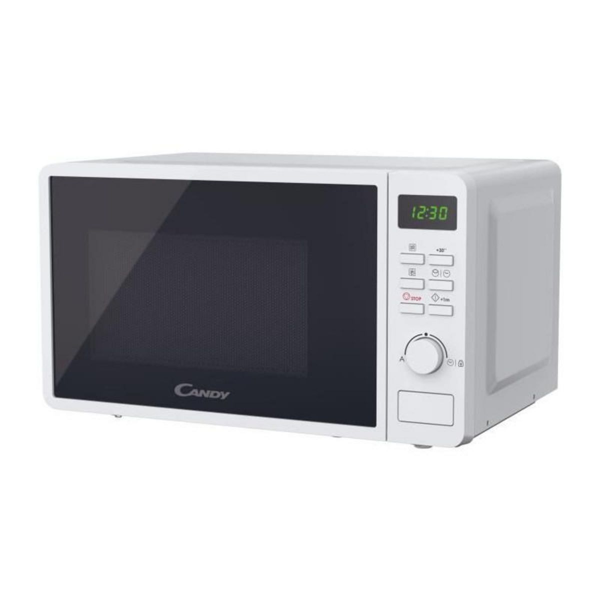 Candy CMWA20SDLWLI Micro-ondes Mono CANDY Idea - 20L - MO : 700W - UI digitale - 5 niveaux de puissance - Blanc