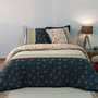 Voir la diapositive 1 : ATELIER DU COTON Housse de couette 240x220 + 2 taies Bella coton Percale 71 fils