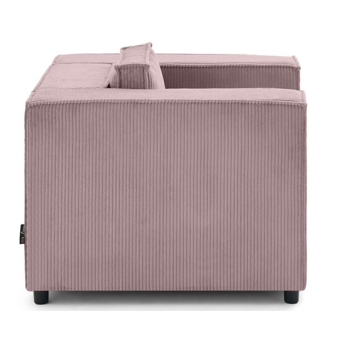 LISA DESIGN Stella - fauteuil en velours côtelé