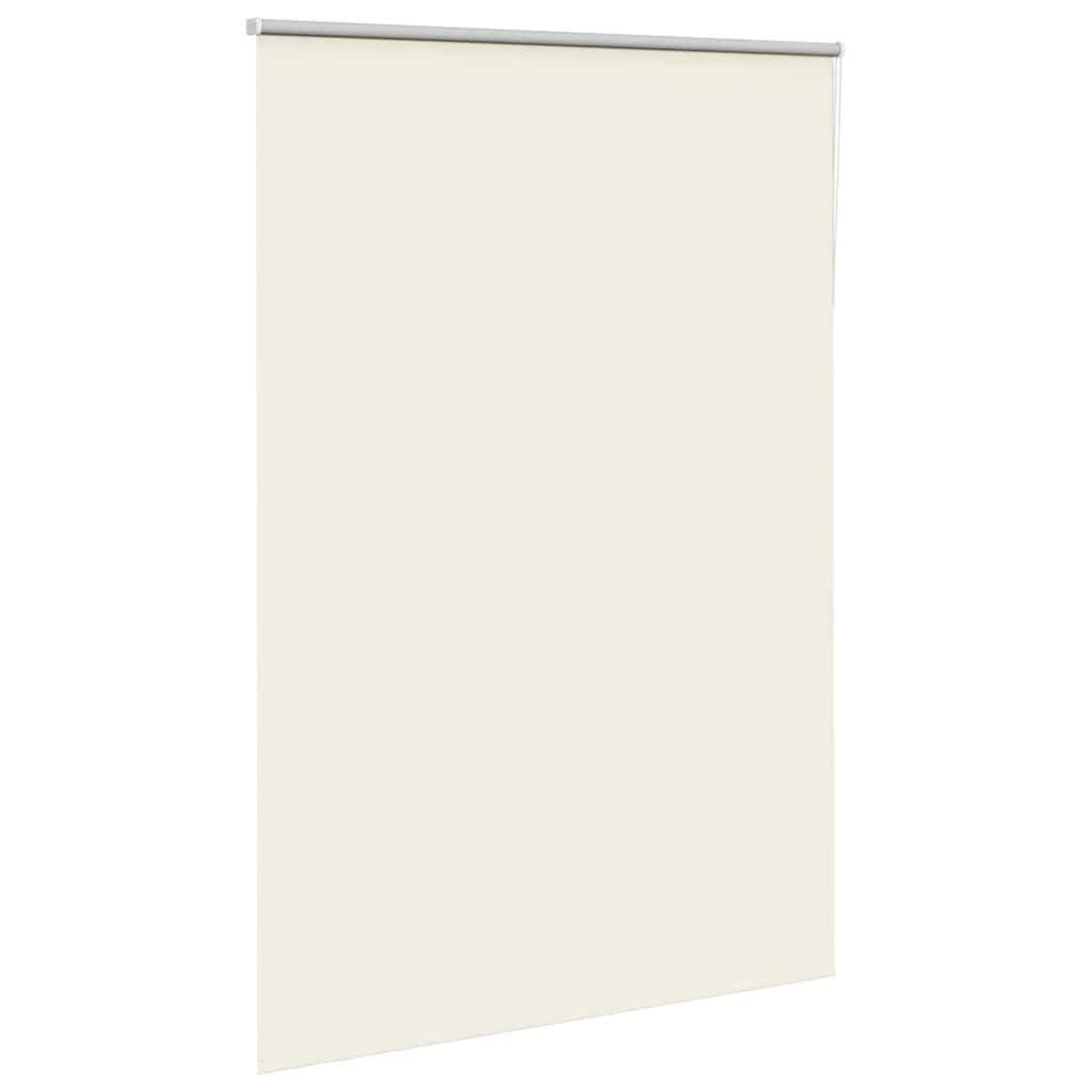 Voir la diapositive 3 : VIDAXL Store enrouleur occultant blanc casse 165x210 cm largeur tissu