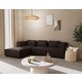 Voir la diapositive 1 : LISA DESIGN Stella - canapé d'angle gauche 4 places en simili