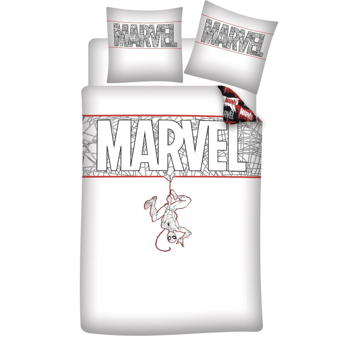 Parure Housse de couette enfant en coton MARVEL