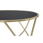 Voir la diapositive 4 : Paris Prix Table Basse Design  Ring  60cm Noir & Or