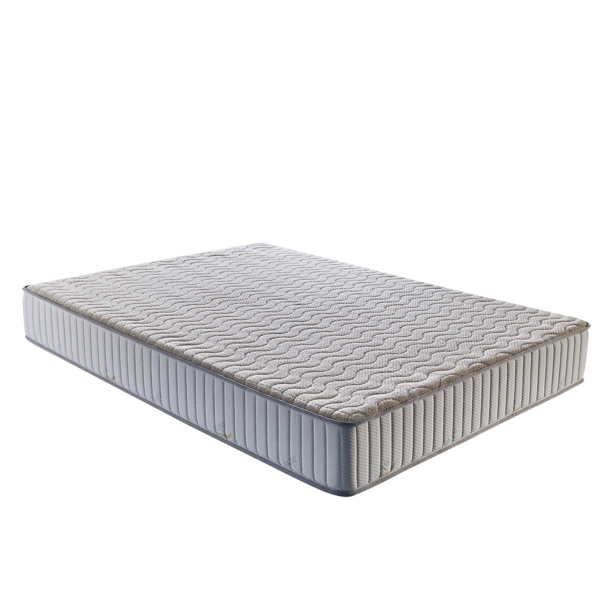 Voir la diapositive 4 : KING OF DREAMS Ensemble Sommier Tapissier et Matelas Mousse Soutien Ferme