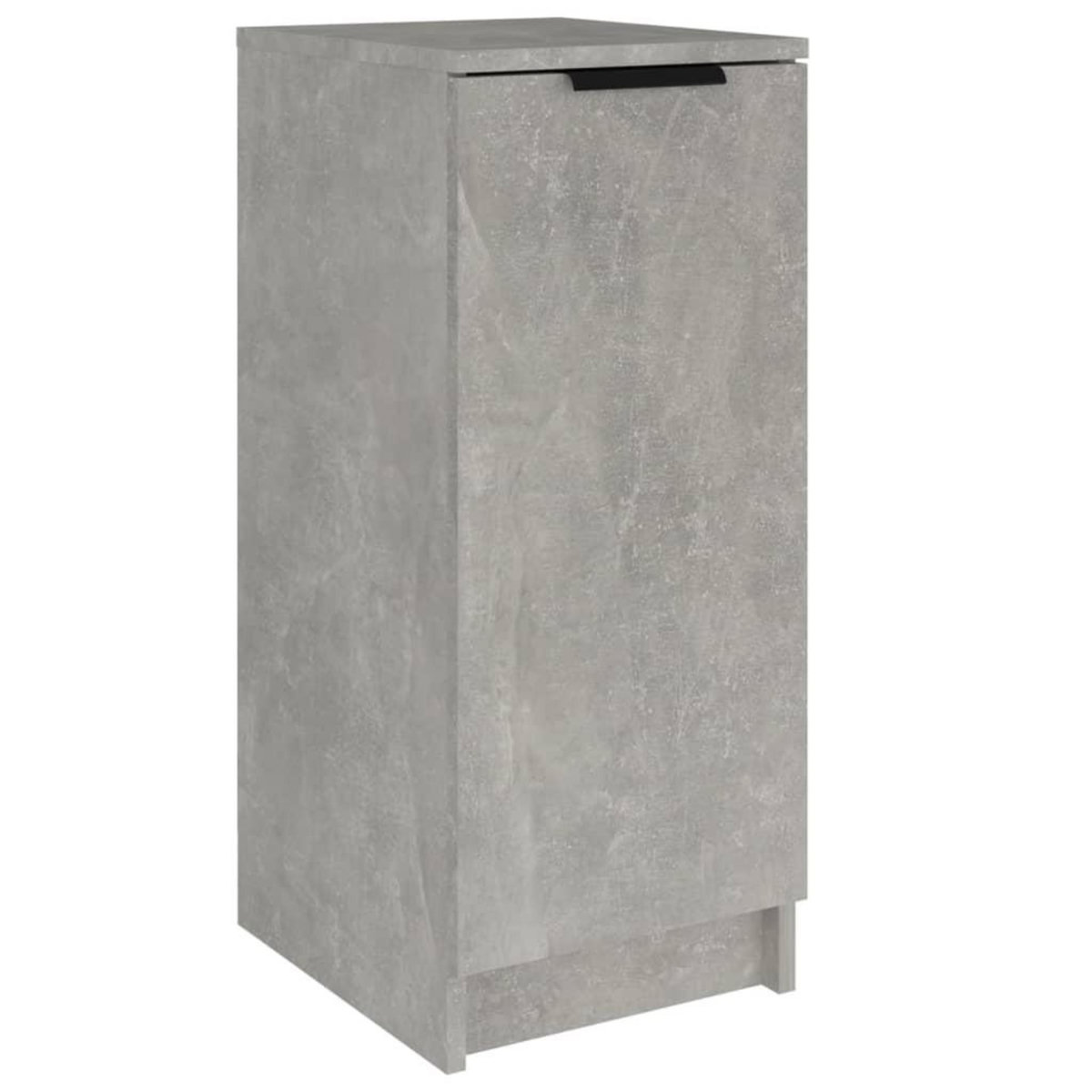 VIDAXL Armoire a chaussures Gris beton 30x35x70 cm Bois d'ingenierie