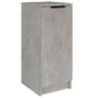 Voir la diapositive 2 : VIDAXL Armoire a chaussures Gris beton 30x35x70 cm Bois d'ingenierie