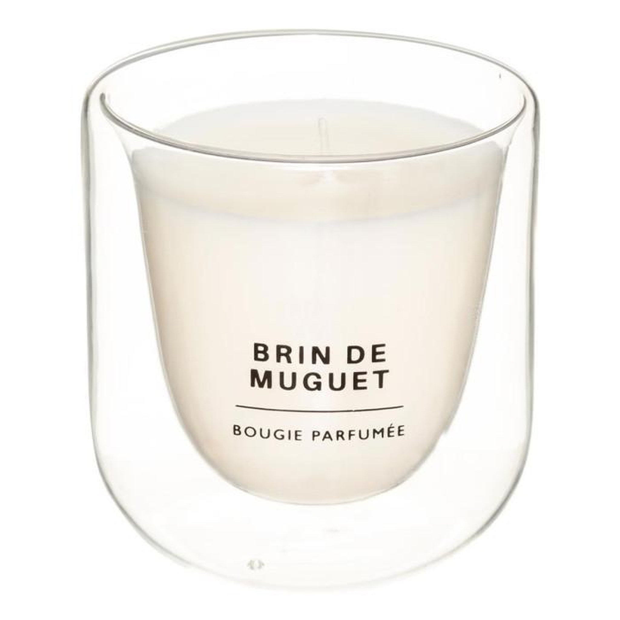 COMPTOIR DE LA BOUGIE Bougie Parfumée En Verre  Ilan  130g Brin de Muguet
