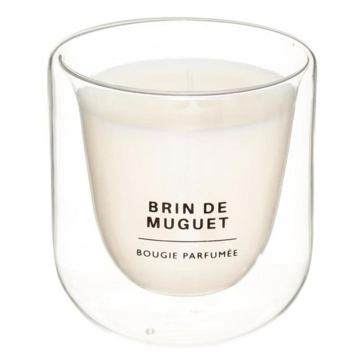 COMPTOIR DE LA BOUGIE Bougie Parfumée En Verre  Ilan  130g Brin de Muguet