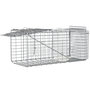 Voir la diapositive 4 : OUTSUNNY Piège de capture pliable pour petits animaux type lapin rat - 2 portes, poignée - dim. 66L x 24l x 30H cm - acier