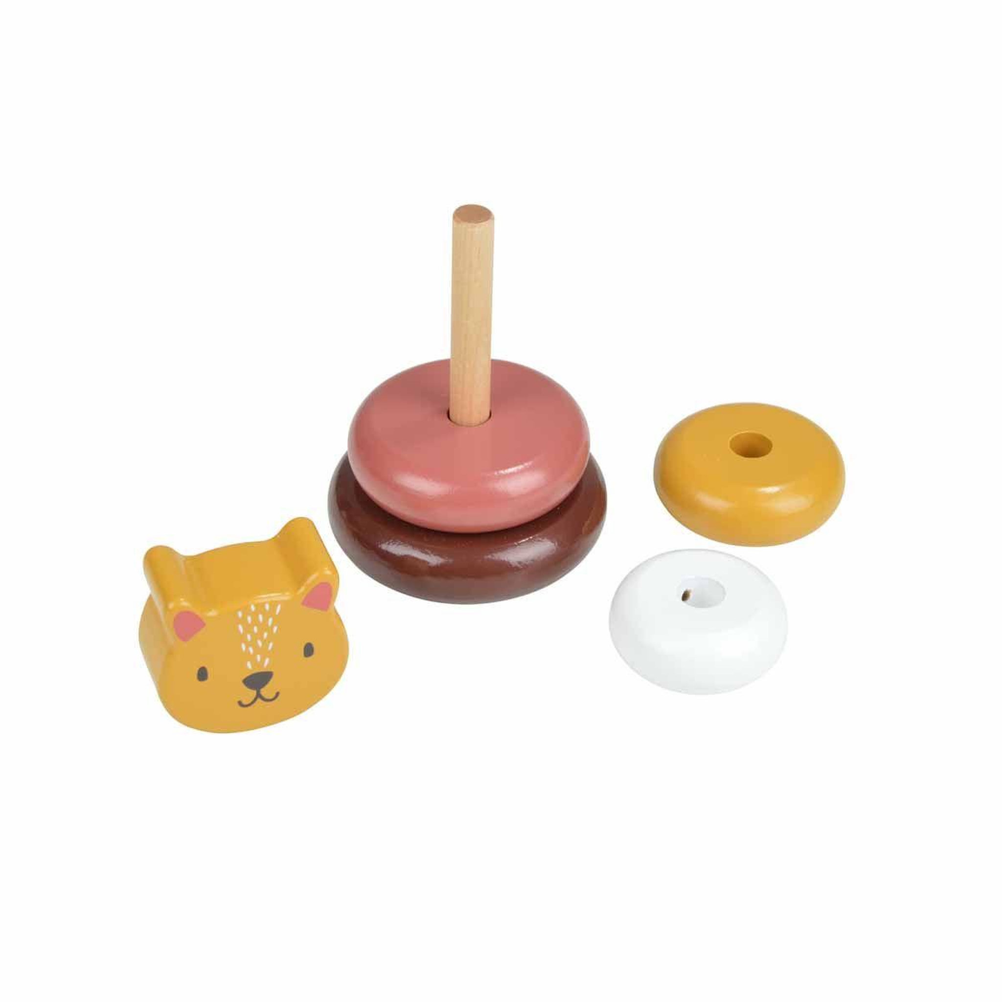 Voir la diapositive 2 : BEBE DOUCEUR Jouet d'Éveil Enfant  Sweet Savane  13cm Multicolore