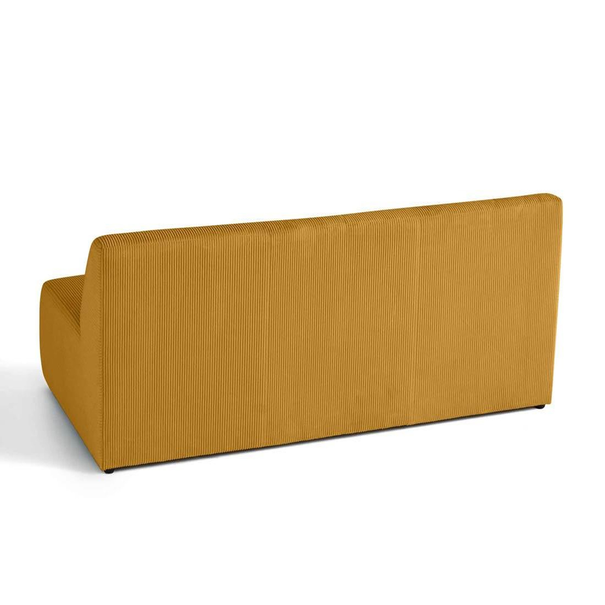 Voir la diapositive 4 : LISA DESIGN Onyx - canapé droit 3 places - en velours côtelé