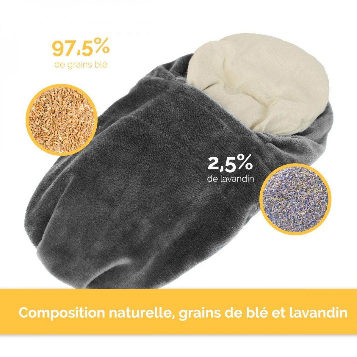 VIVEZEN Chaussons chauffants universels taille 36 au 43