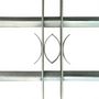 Voir la diapositive 3 : VIDAXL Grille reglable de securite de fenetres et 2 barres 500-650 mm