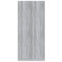 Voir la diapositive 3 : VIDAXL Garde-robe Sonoma gris 90x52x200 cm Bois d'ingenierie