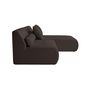 Voir la diapositive 4 : LISA DESIGN Onyx - canapé modulable d'angle réversible 4 places - en tissu mailles 3d