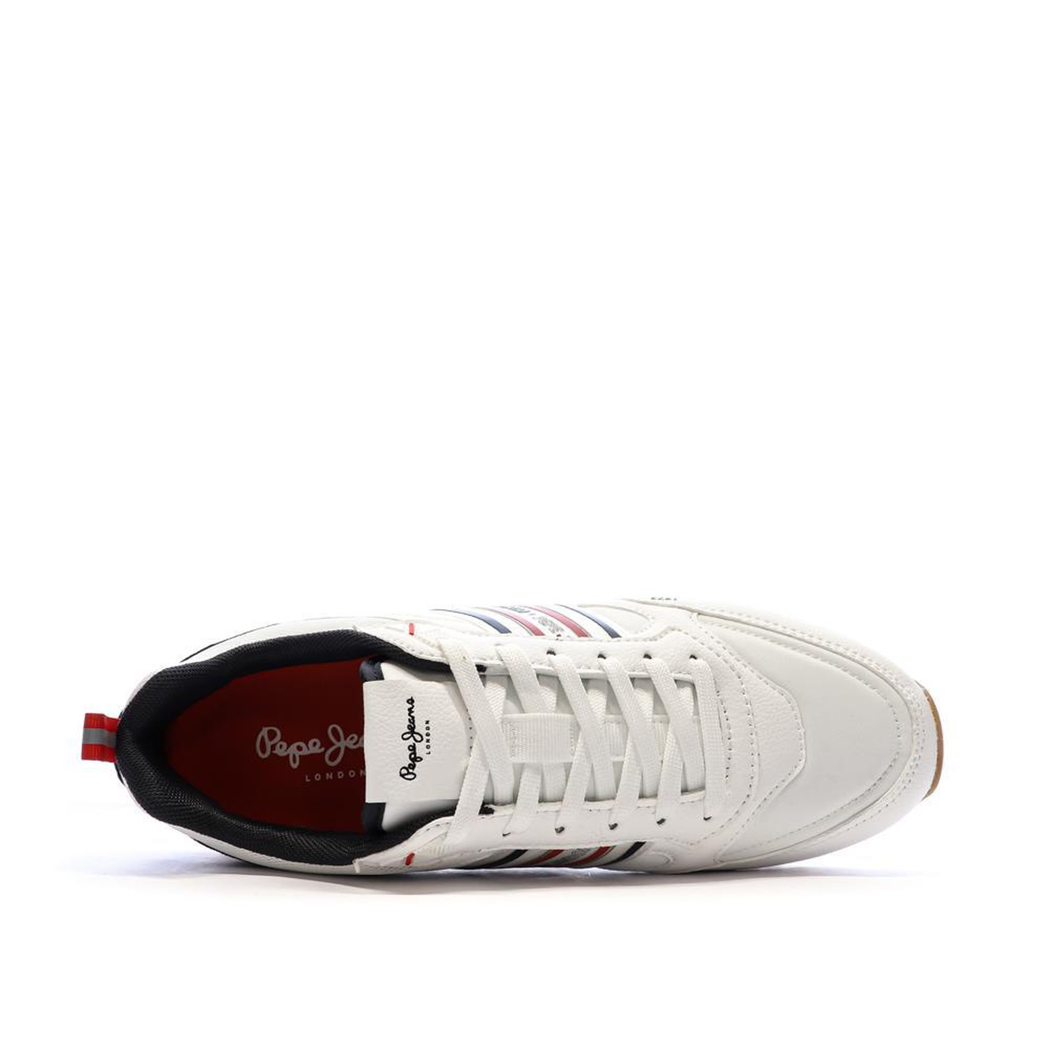 Voir la diapositive 4 : Pepe Jeans Baskets Blanches Pepe jeans Dublin Half