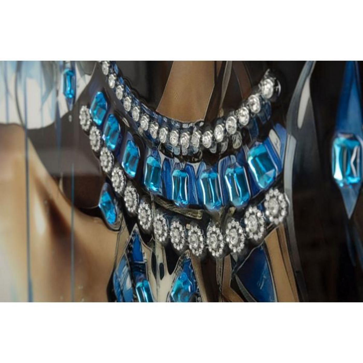 Paris Prix Tableau Imprimé Déco  Alteas  82x82cm Multicolore