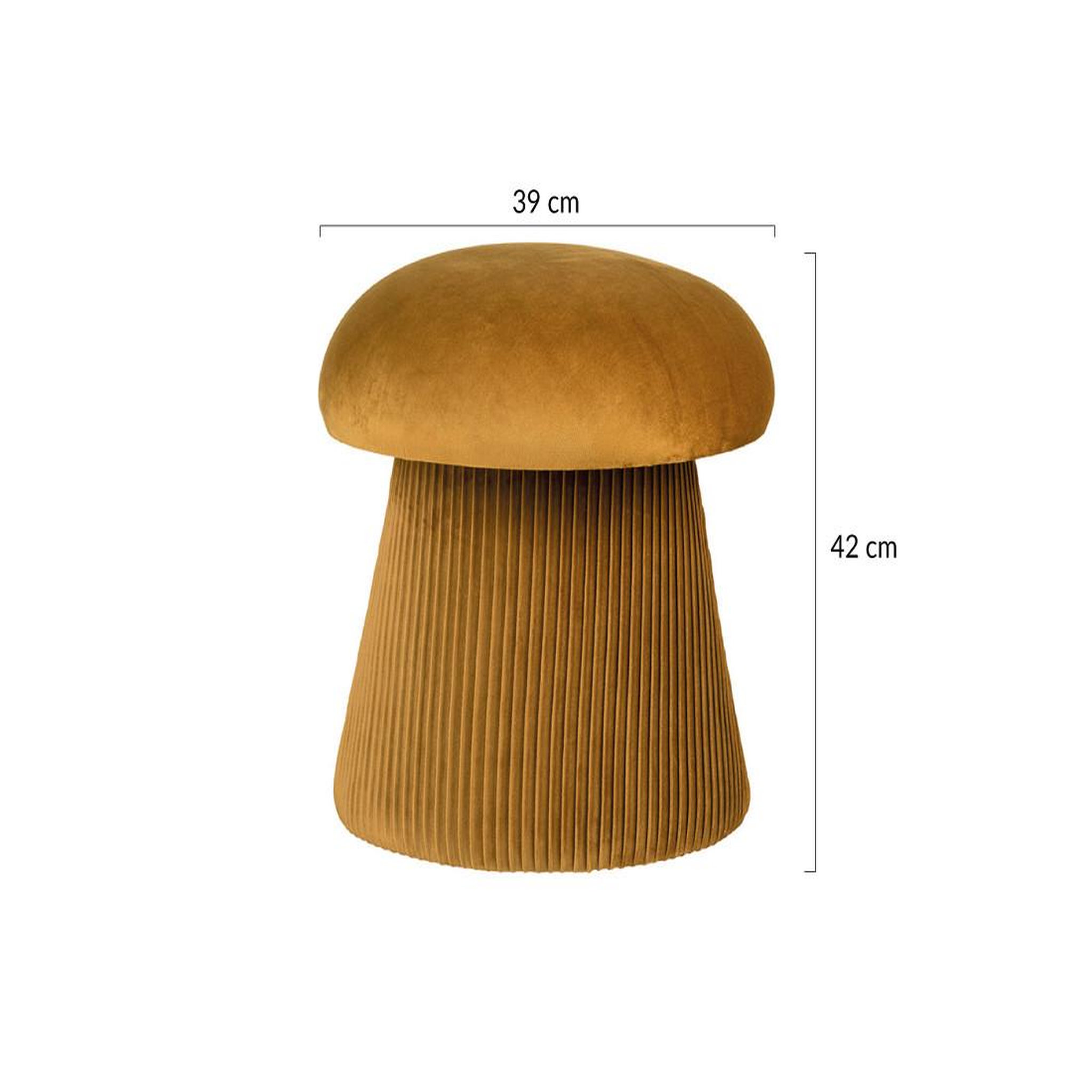Voir la diapositive 4 : LISA DESIGN Bobly - pouf - en velours