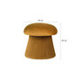 Voir la diapositive 4 : LISA DESIGN Bobly - pouf - en velours