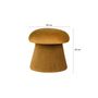 Voir la diapositive 4 : LISA DESIGN Bobly - pouf - en velours