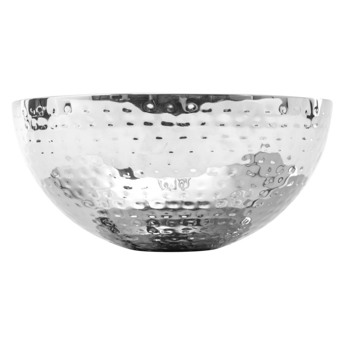 Saladier 29cm en inox martelé