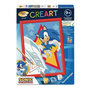 Voir la diapositive 1 : RAVENSBURGER CreArt Peinture au numero Sonic a l aventure